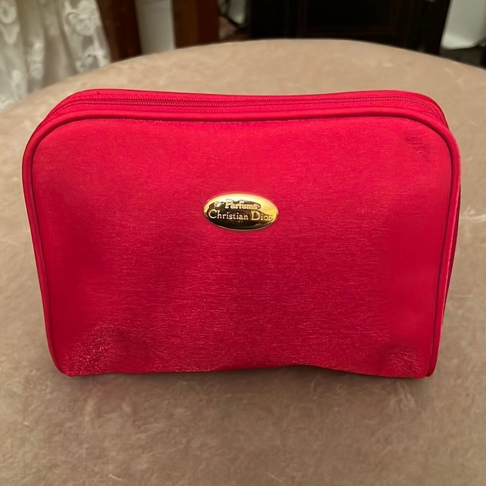 *Christian Dior* Cosmetic Parfum Case EUC